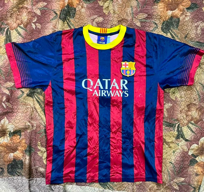 FC Barcelona Qatar Airways Jersey