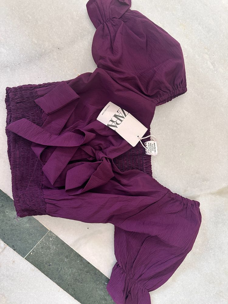 Zara Off Shoulder Top