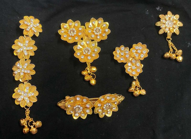 Hair Clips And Saree Brouch
