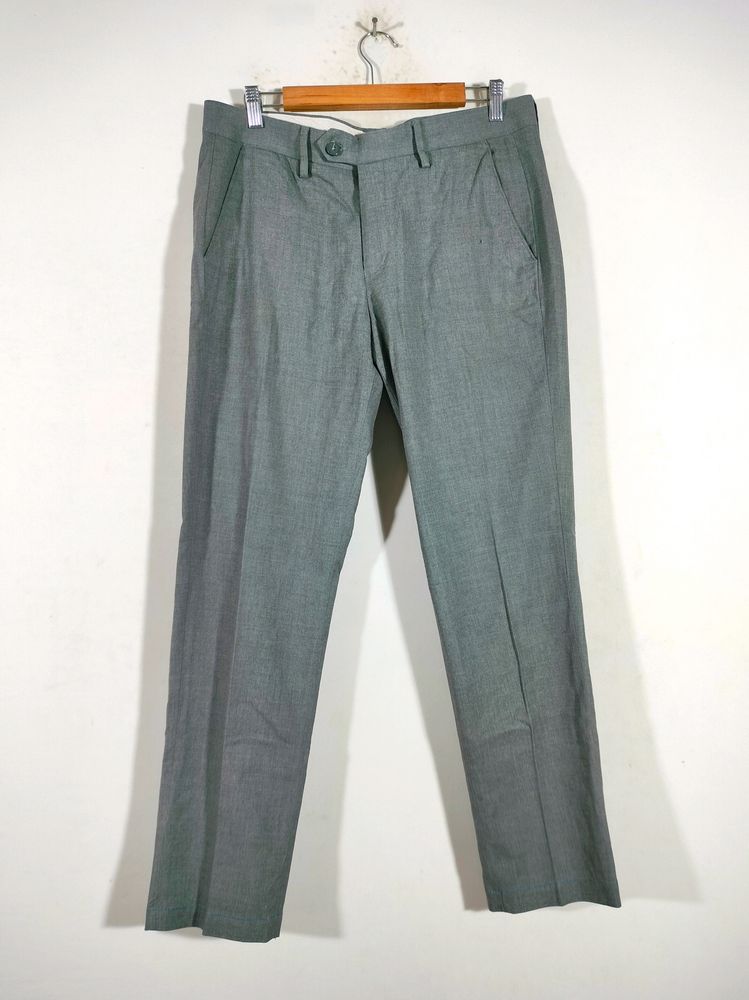 Grey Formal Slim Fit Pants (Men's)