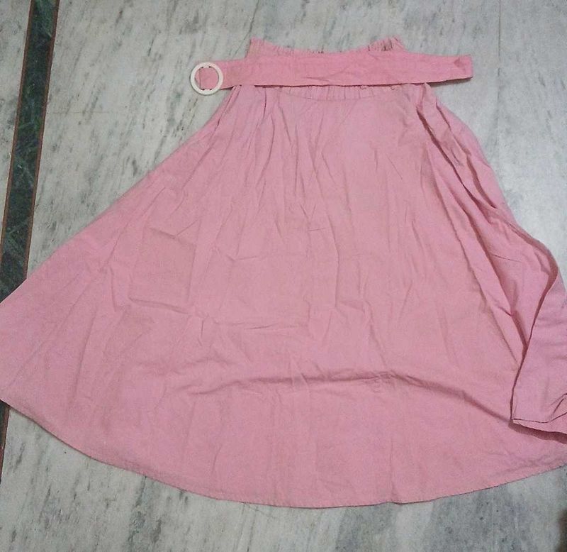 Pretty Pink skirt with 3 meter flared