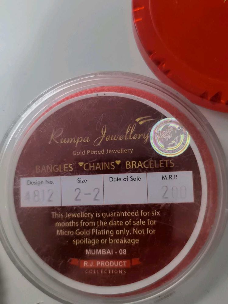 Glod plated Bangles
