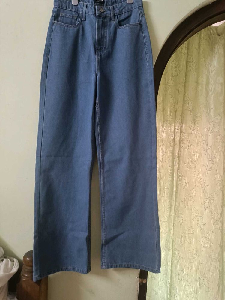 Wide Leg Denim Jeans New with tag