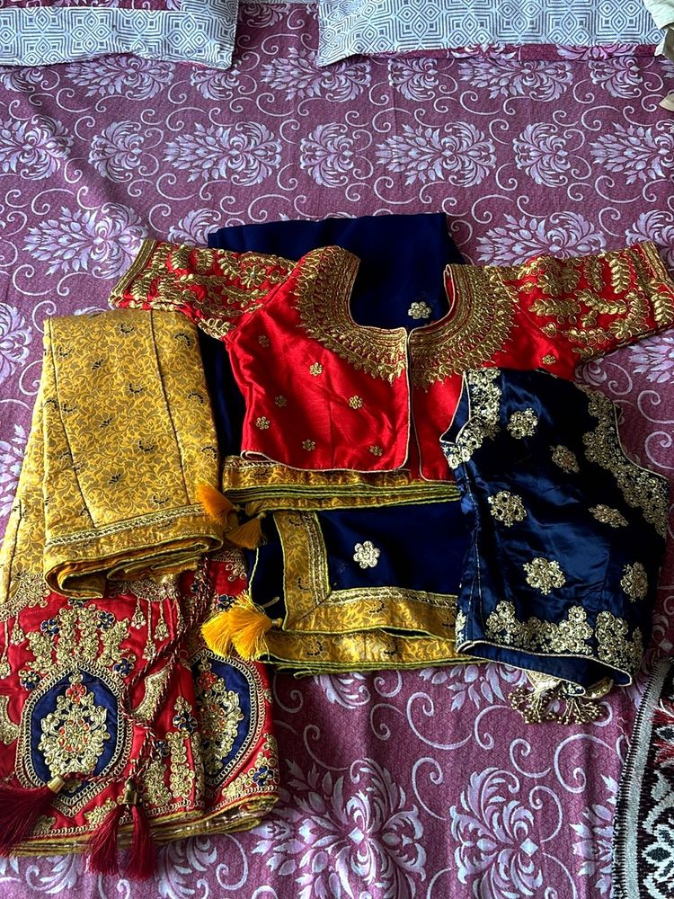 Elegant Embroidered Lehenga Choli Set