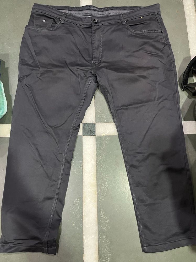 Men's Grey Casual Pants