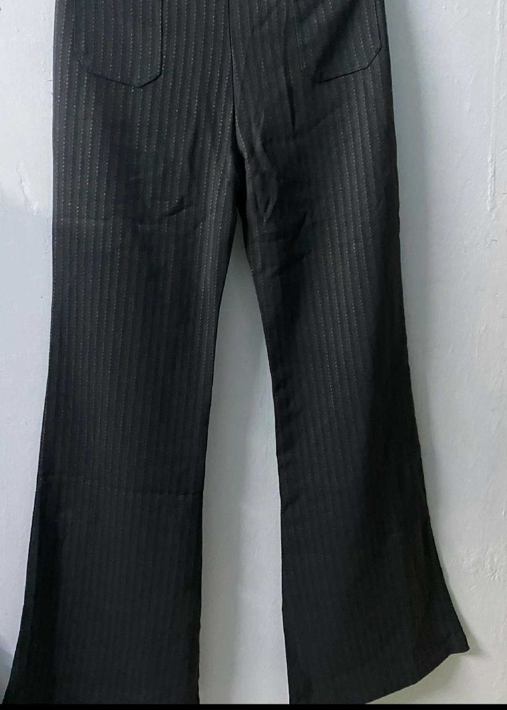Striped Flare Pants