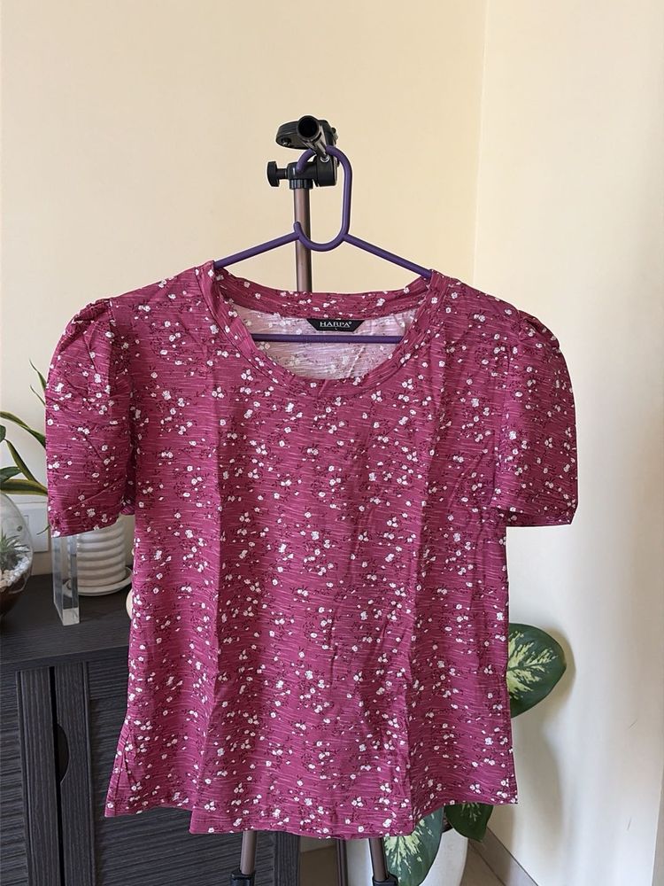 Floral Print Top