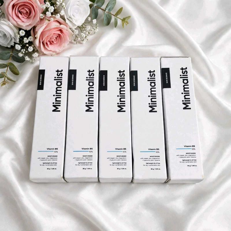 Minimalist Vitamin B5 Moisturizer pack of 5