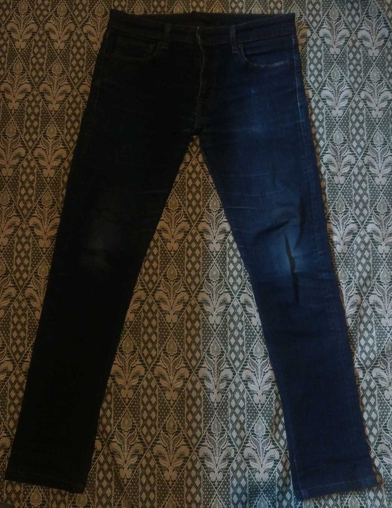women Dark Wash Slim Fit Jeans