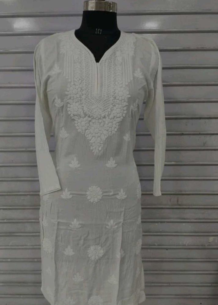 Elegant White Kurta
