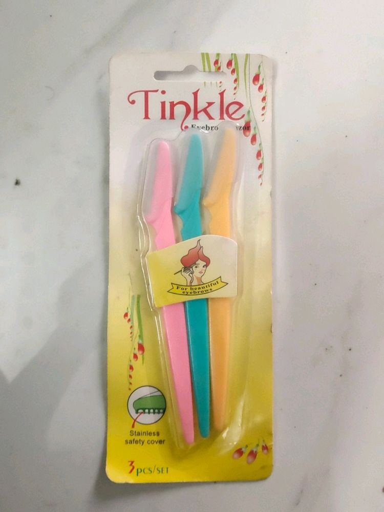 Eyebrow Razor Set Of 3