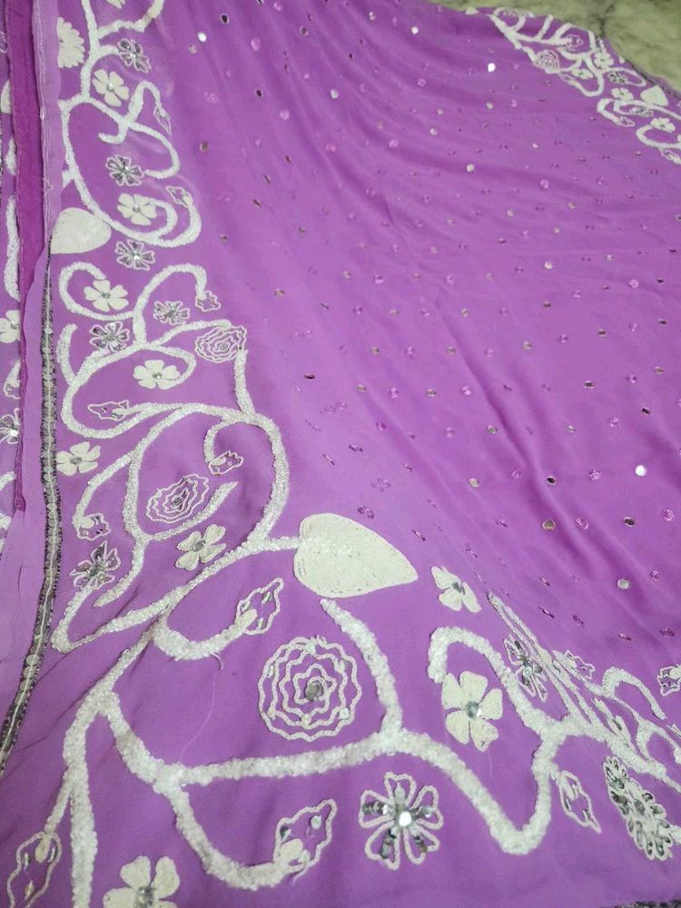 very classic colour and bollywood type saree