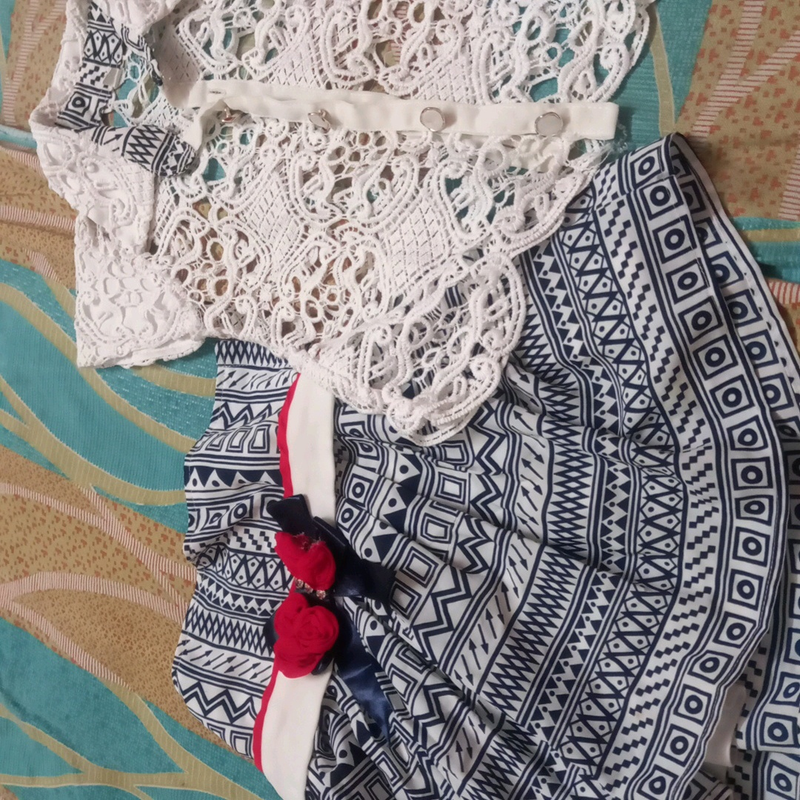 price drop skirt with  top