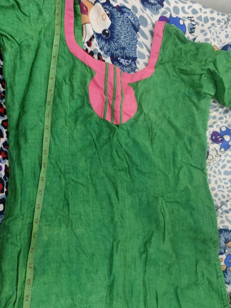 Green Kurta