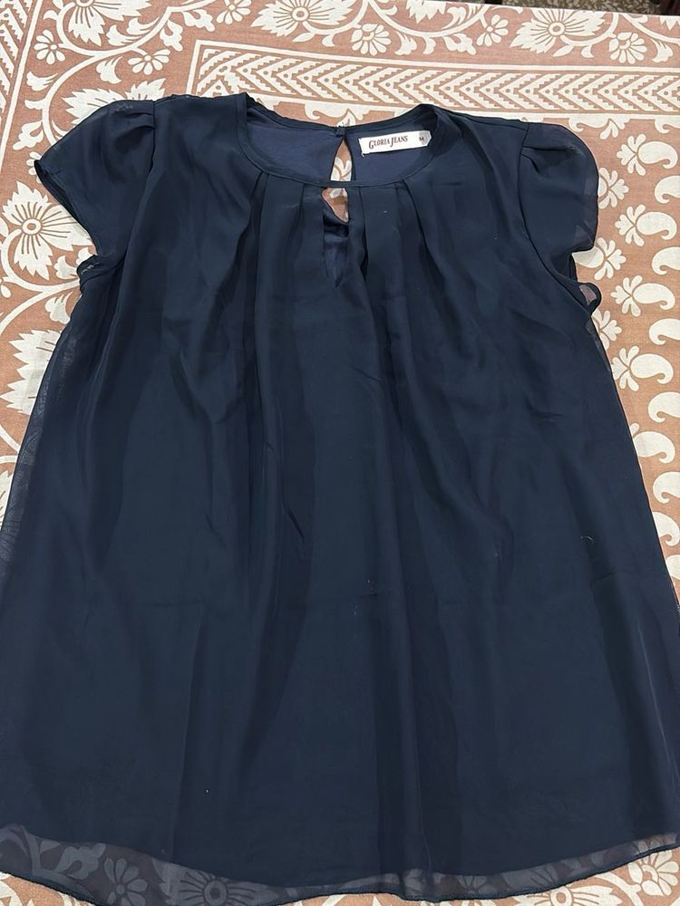GLORIA JEANS Elegant Navy Blue S