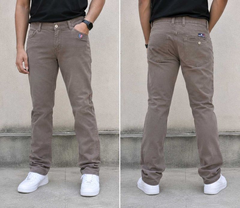 United &amp; Fitch Original Brown Slim Fit jeans