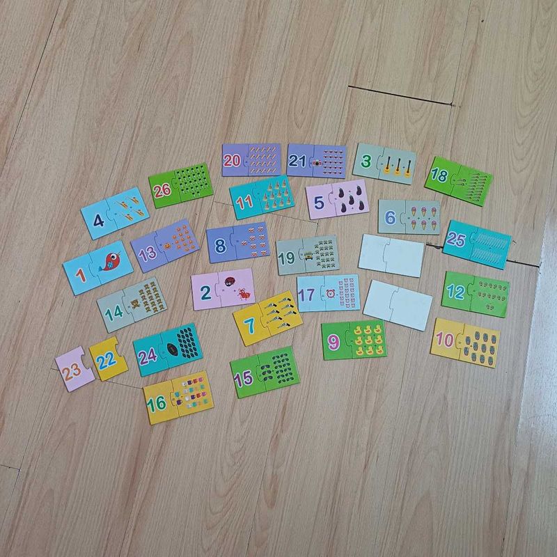 Colorful Counting/ Addition Puzzle Game