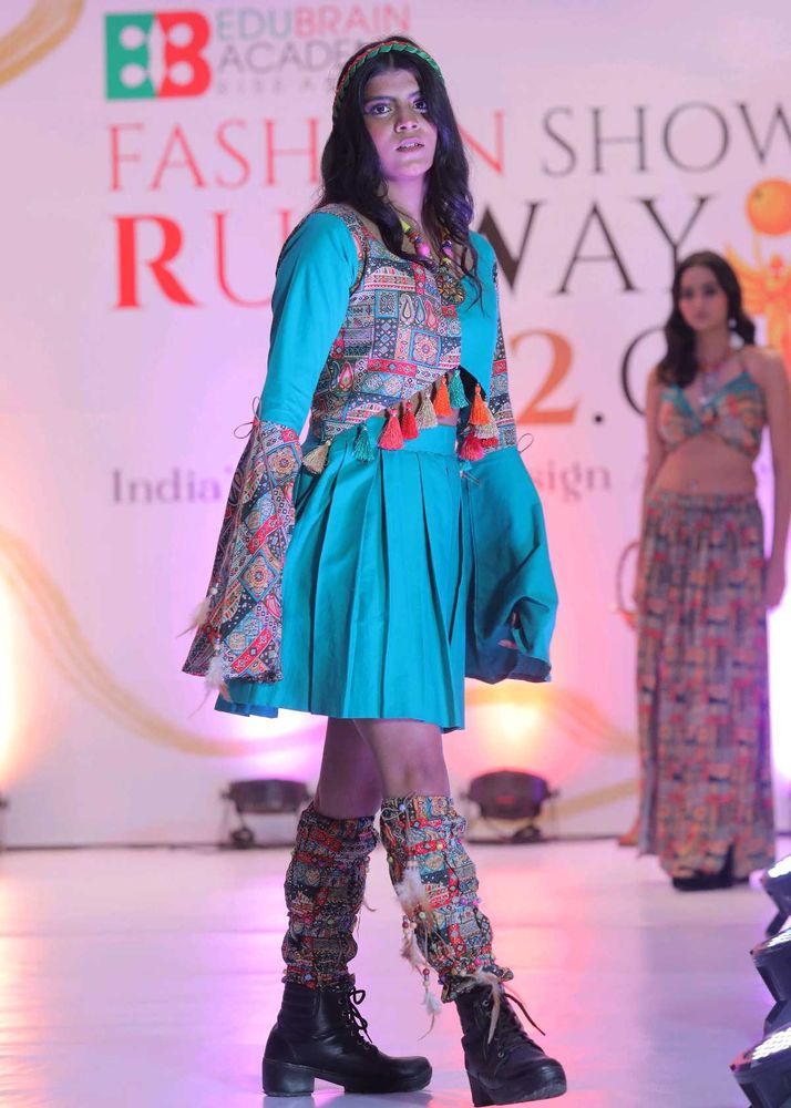 Bohemian Style Dress *FREE Headband &amp; Bootcovers*