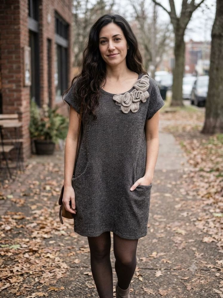 Winter Long wollen sweater/top/dress