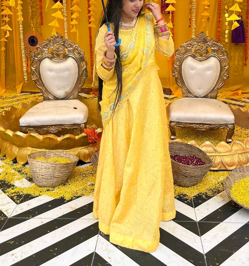 Beautiful Yellow gown