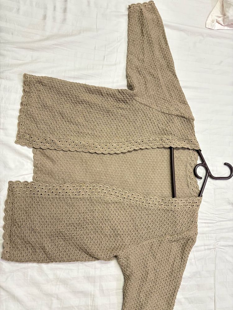 Crochet Knit Jacket