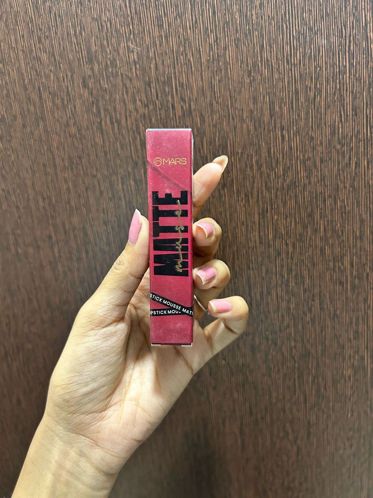 MARS Matte Lipstick Mousse shade 01