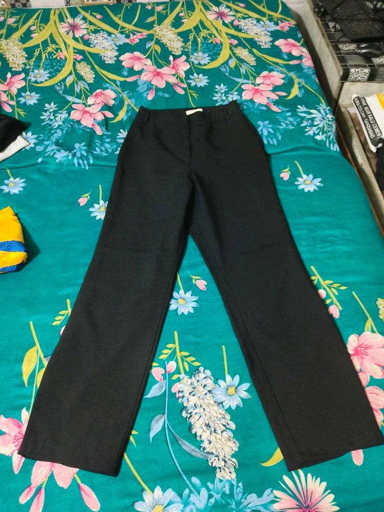 Classic Black Wide Leg Pants