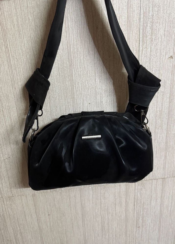 Chic Black Hobo Bag