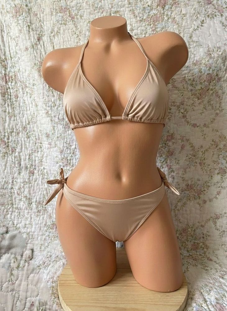 Beige/goldenish Bikini Set From Bali