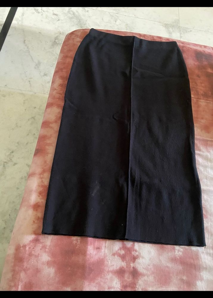 Classic Black Pencil Skirt
