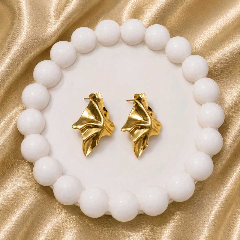 Golden Cascade Earrings