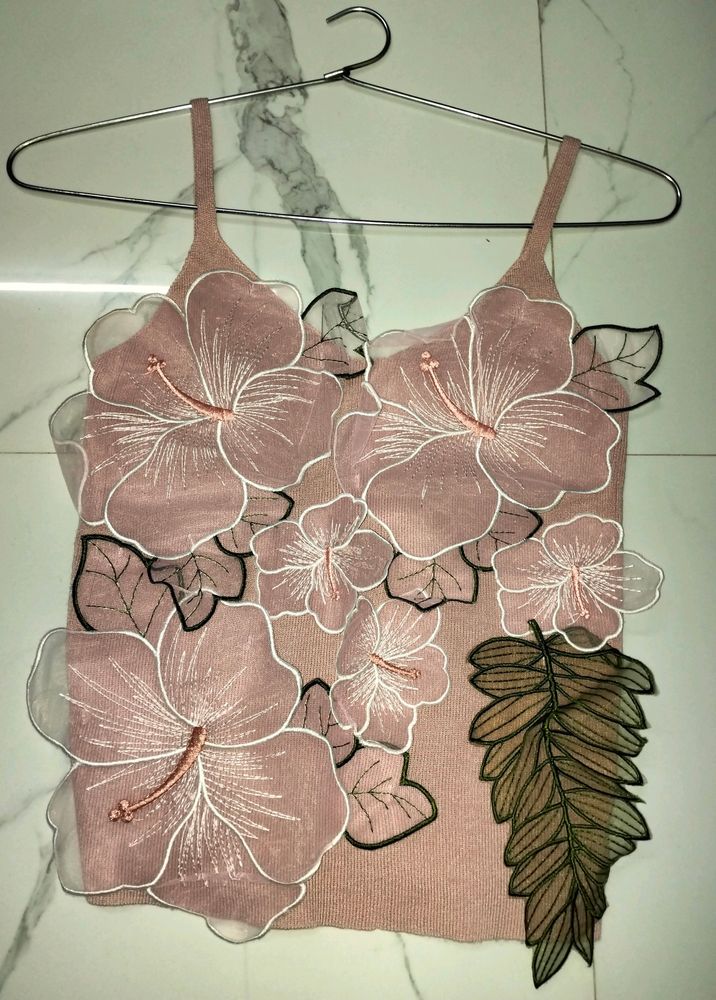 Floral Crop Top