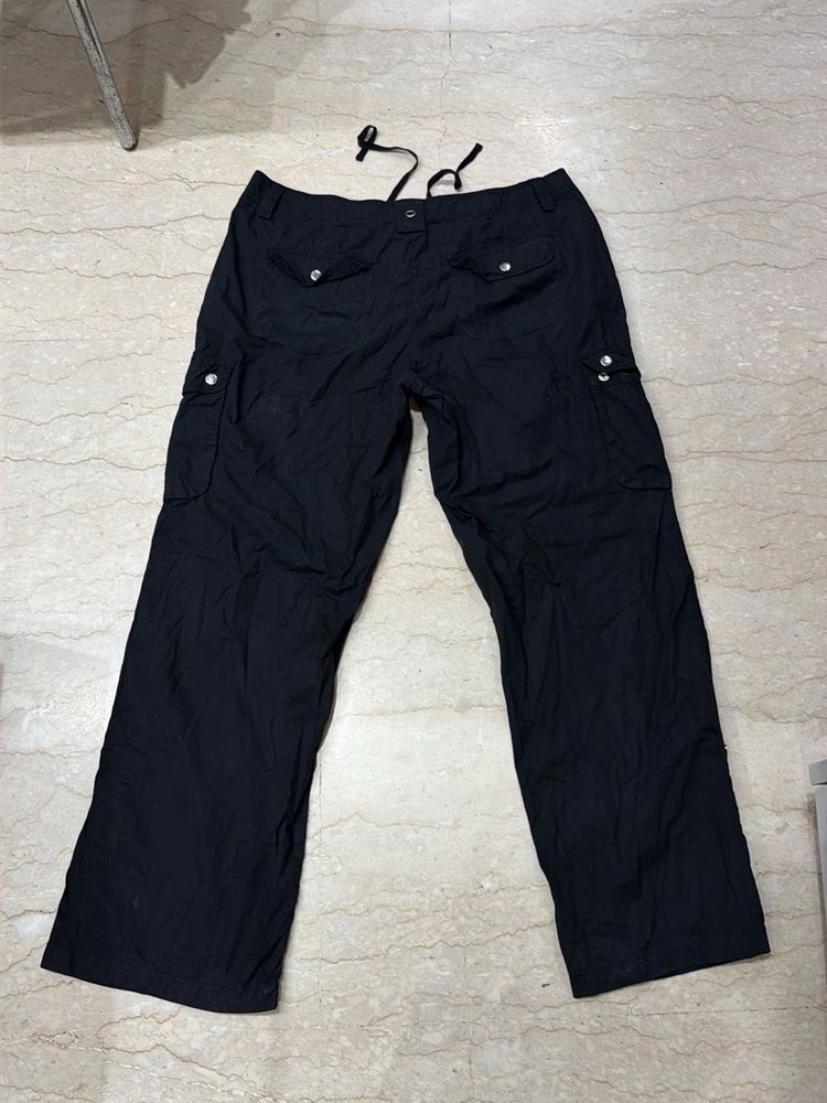 Black Cargo Pants
