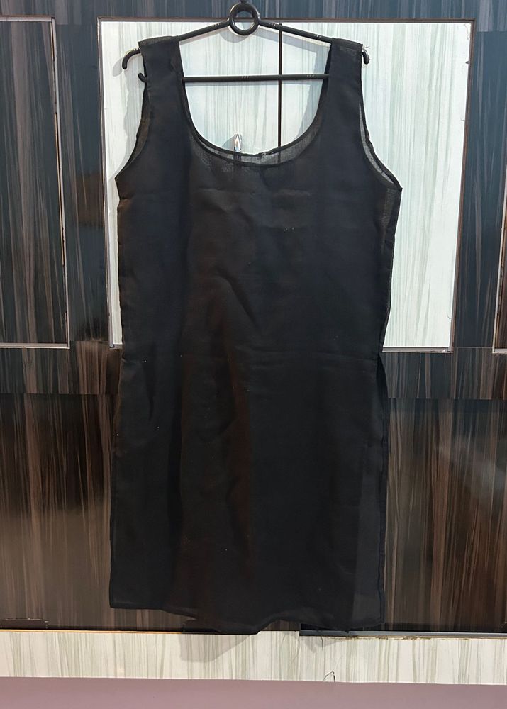 chiffon kurti inner