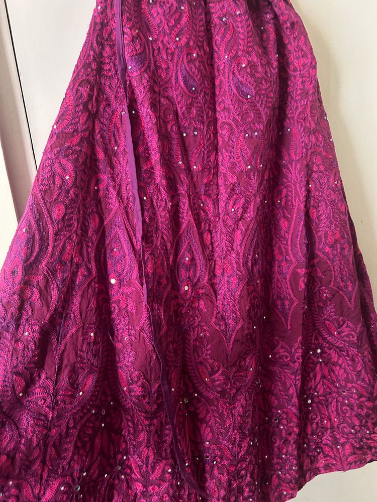 Embroidery Lehenga With Duppata