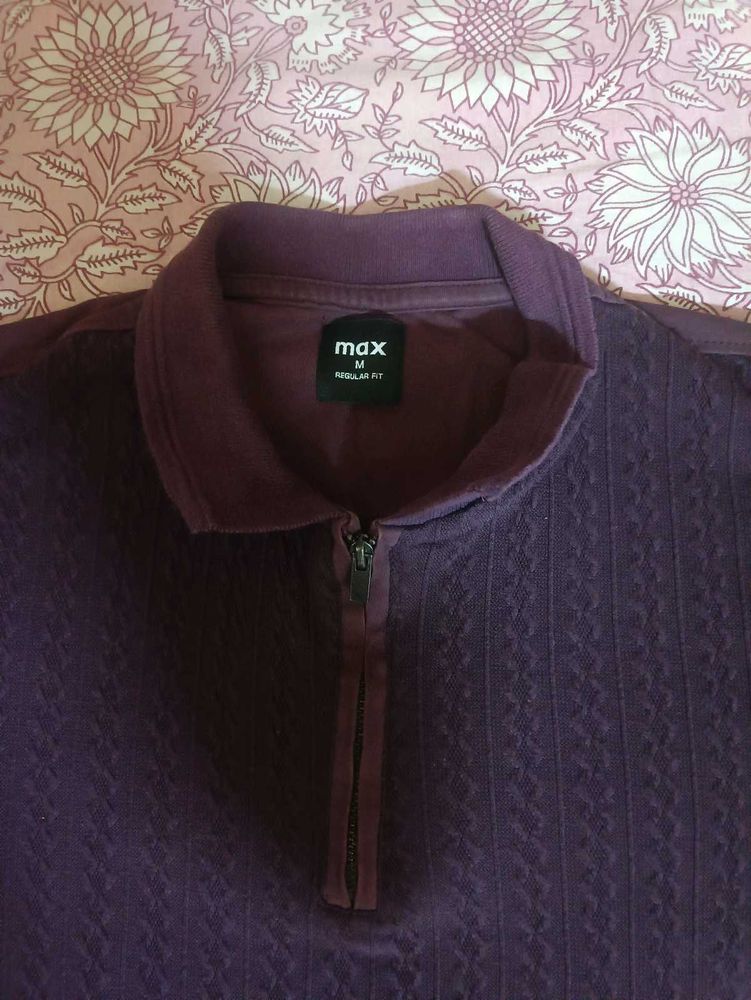 Max Purple Polo T-Shirt