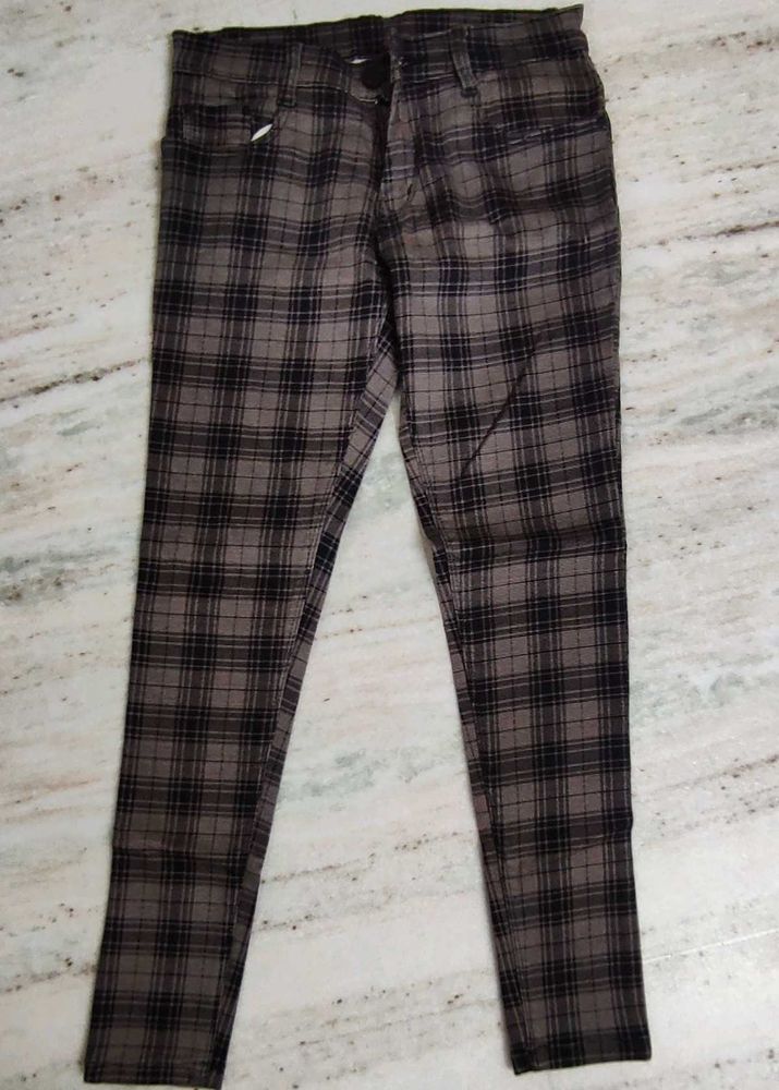 Stylish Plaid Pants
