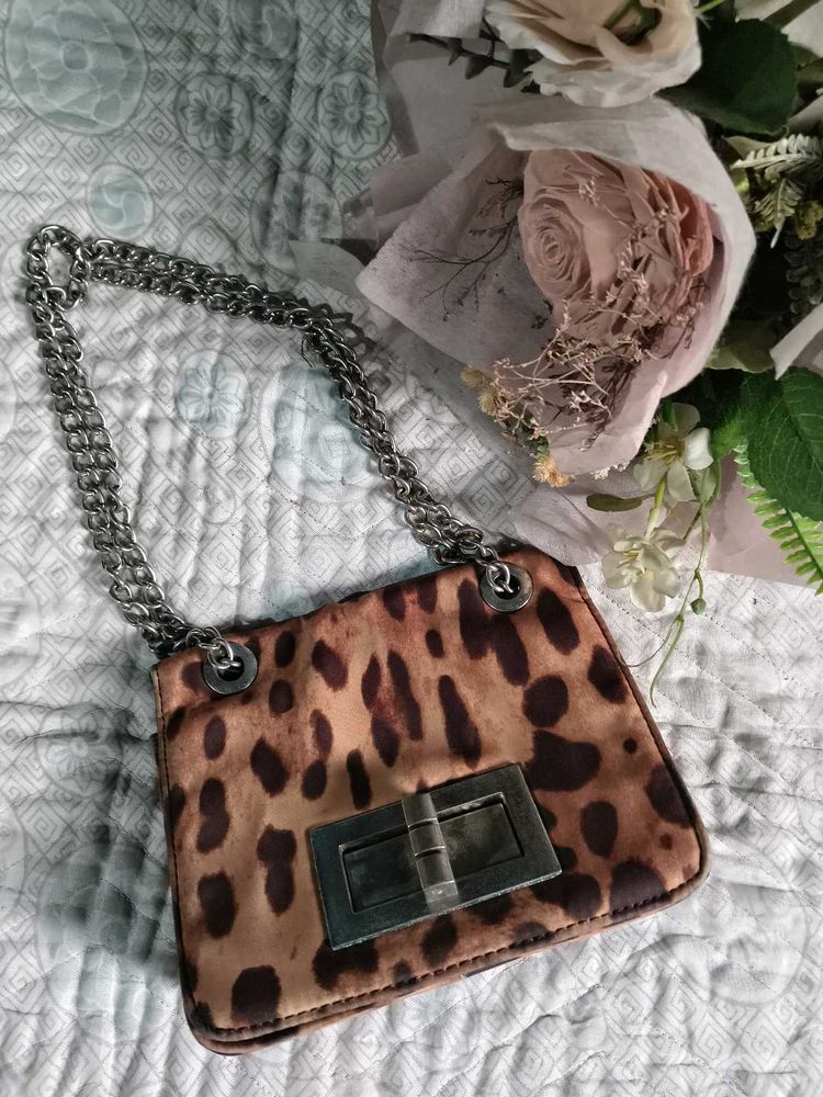 leopard print bag