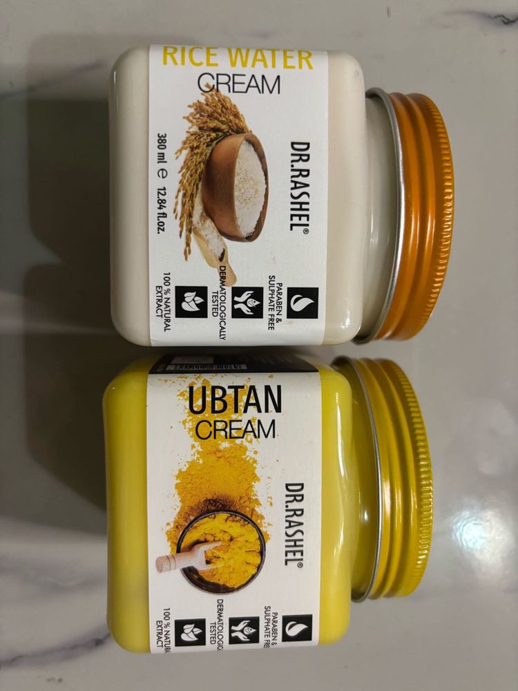 Dr. Rashel Rice Water &amp; Ubtan Creams