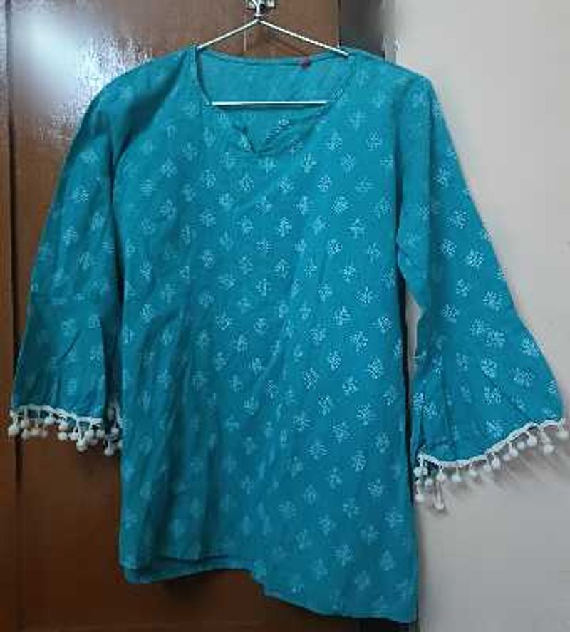 Boho Bell Sleeve Tunic Top