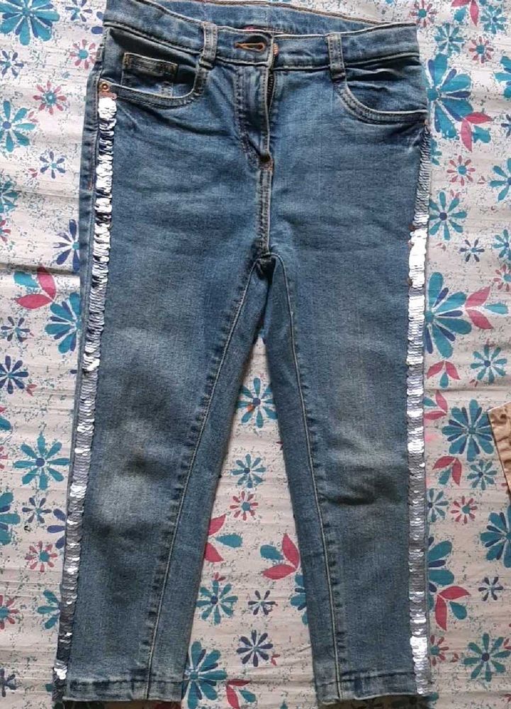 Classic Blue Denim Jeans, 5-6 years