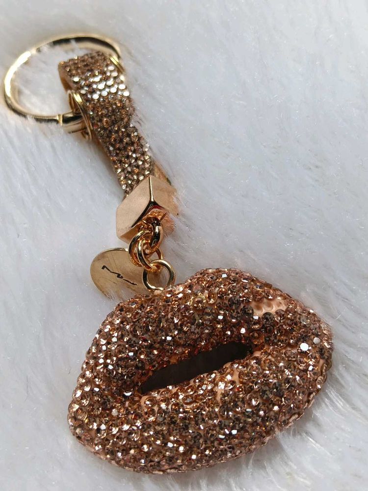 Mac Sparkly Lip Keychain Charm ( check description
