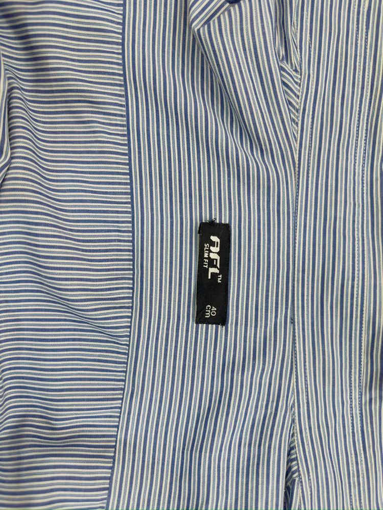 Blue Stripe Men's Slim Fit Shirt