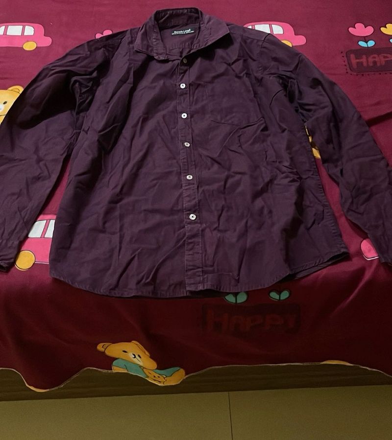 Men's Casual Button-Up Shirt