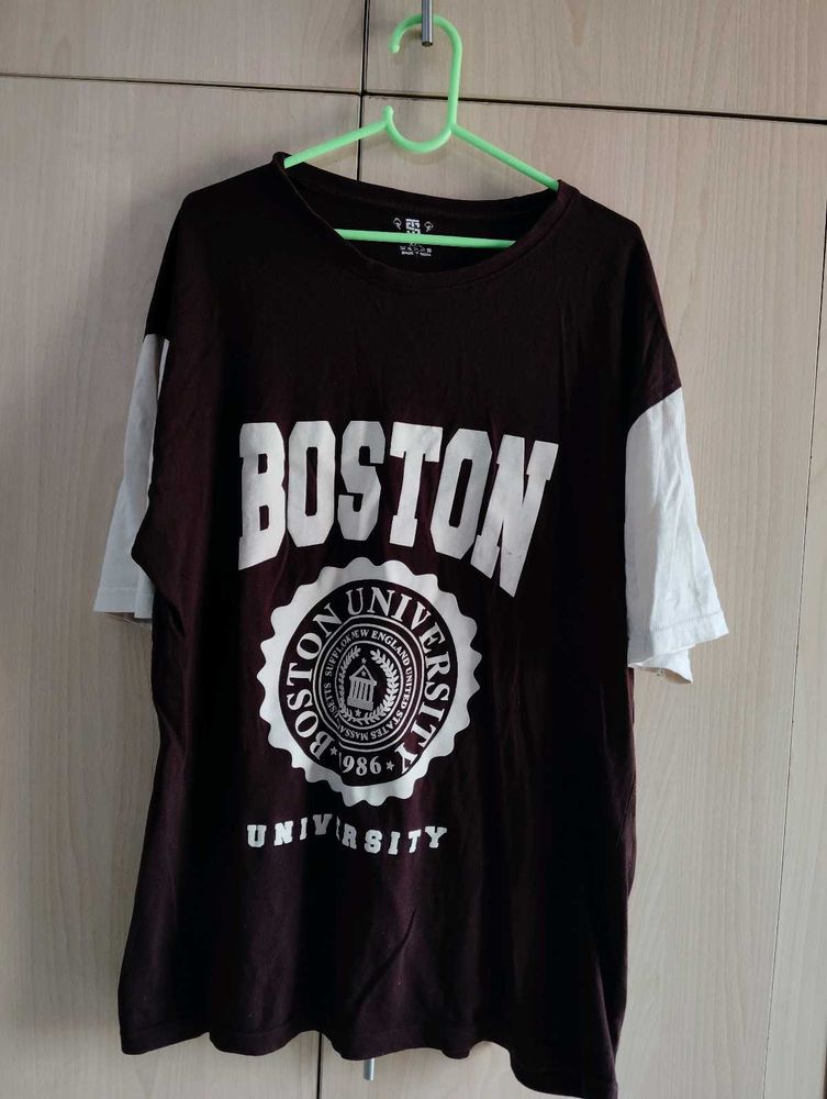 Boston University Graphic OVERSIZED TSHIRT 🥳🥳