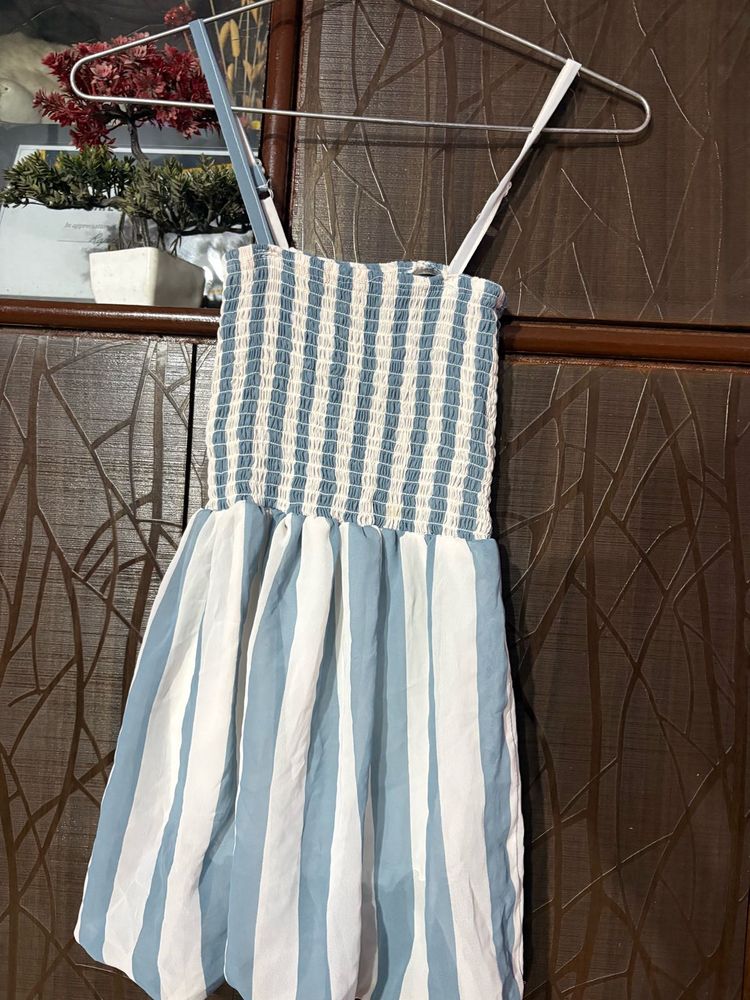 Striped Smocked Sundress