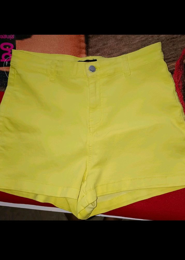 Neon Green Shorts,Super Comfy And Best Fit