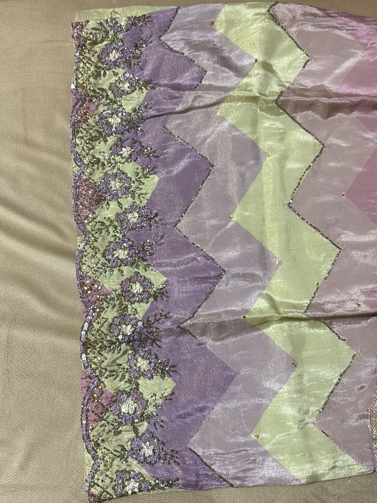 Sharara Suit Purple