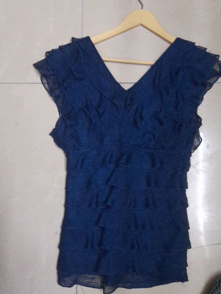 Navy Blue Top