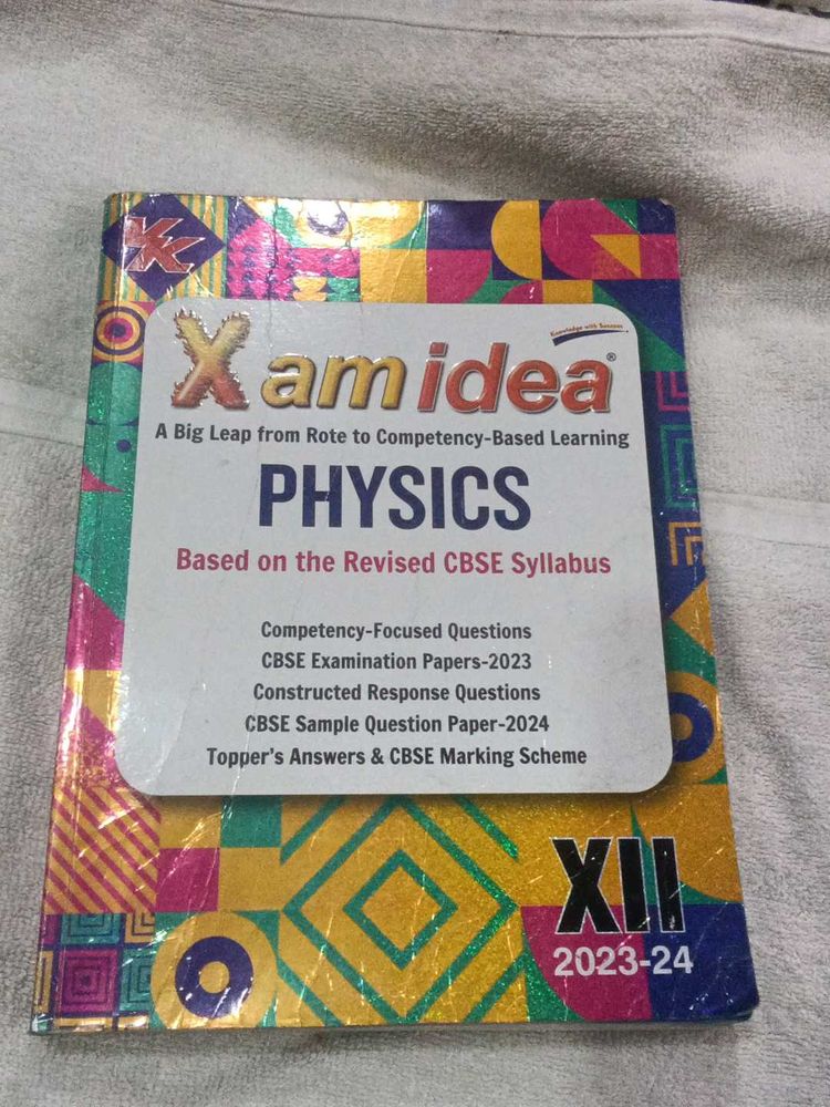 Xam Idea Physics Class 12 Book 2023-24